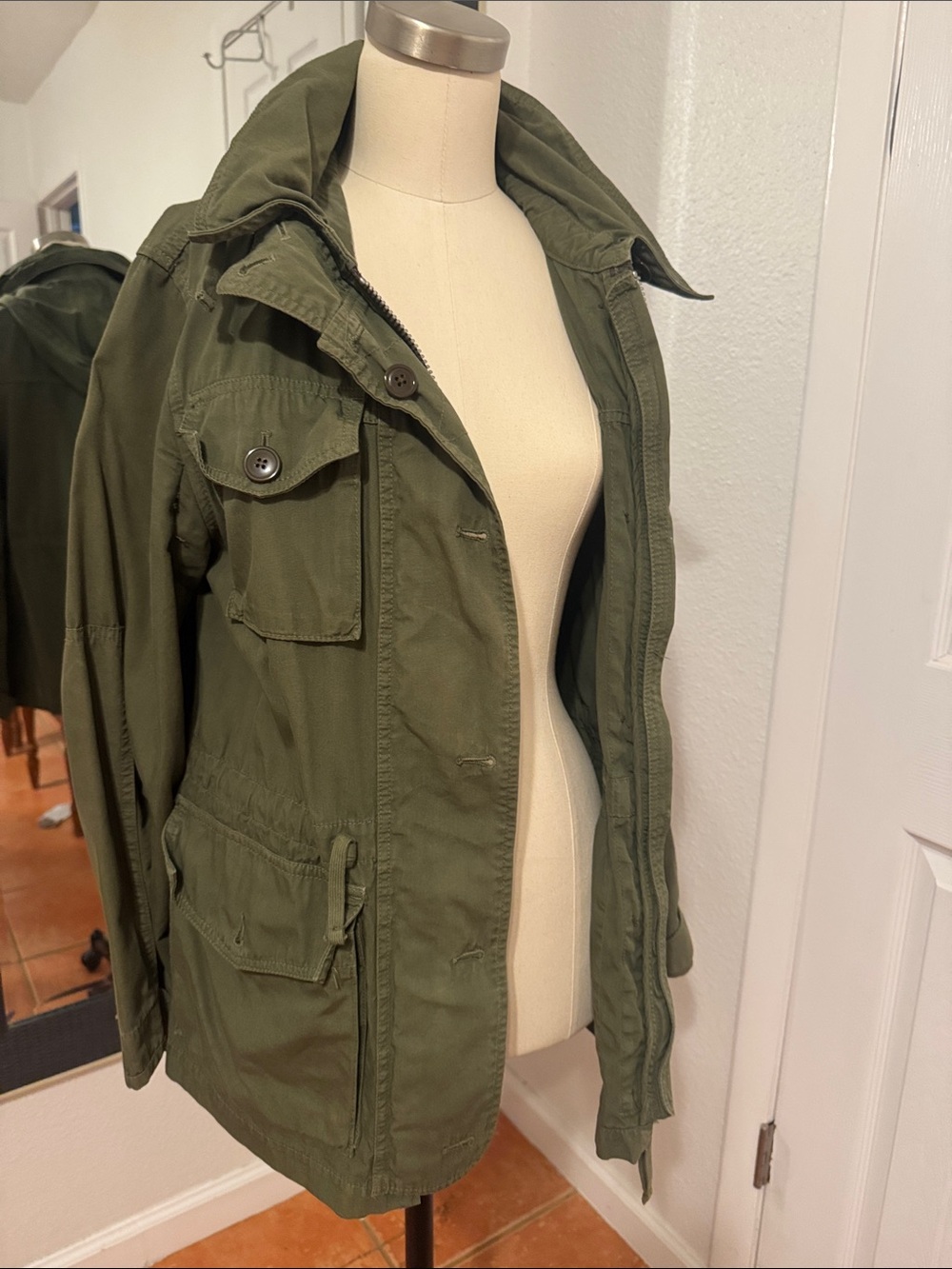 J. Crew Olive Green Utility Field Jacket